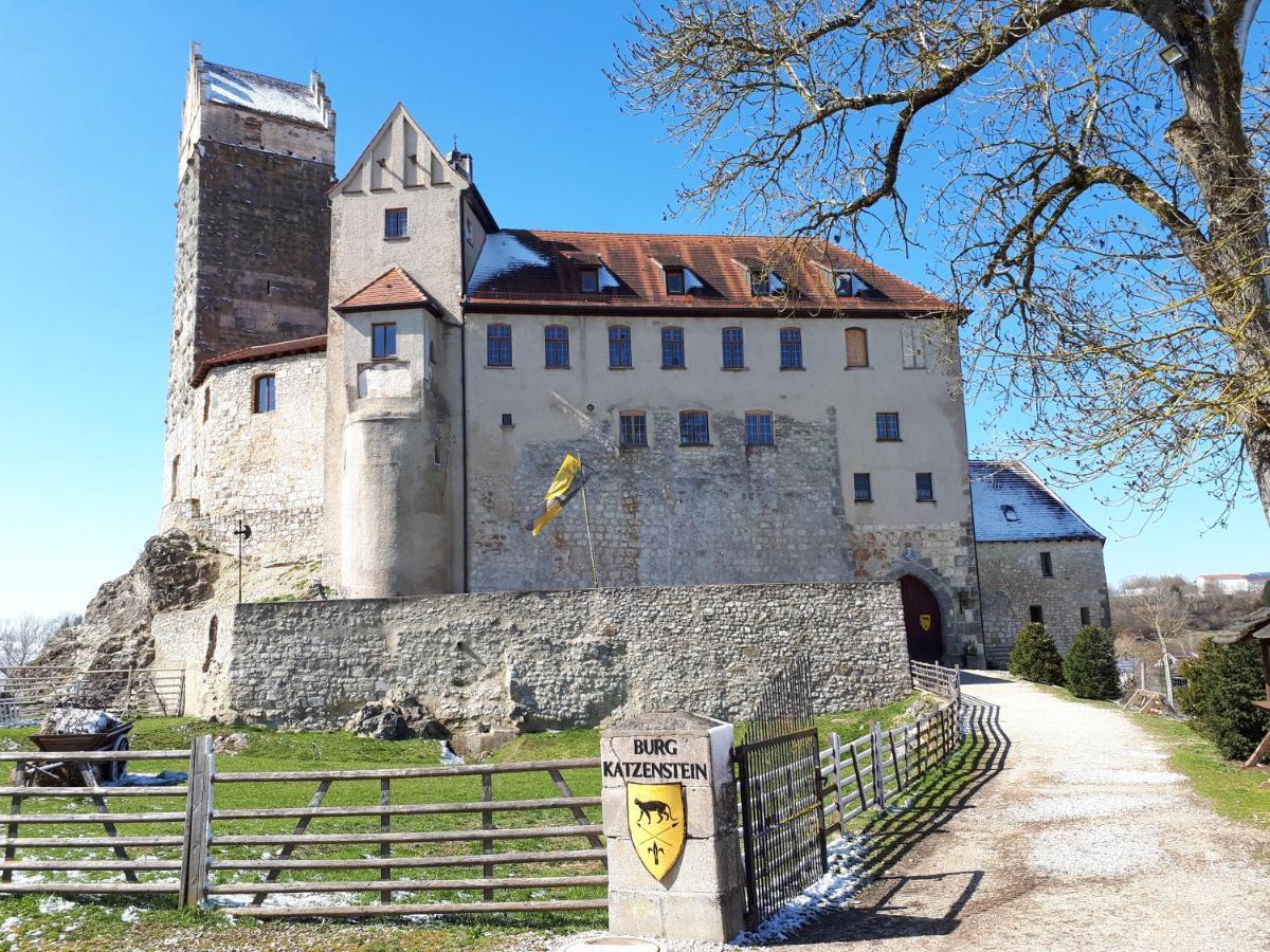 ホテル Burg Katzenstein Katzenstein  エクステリア 写真