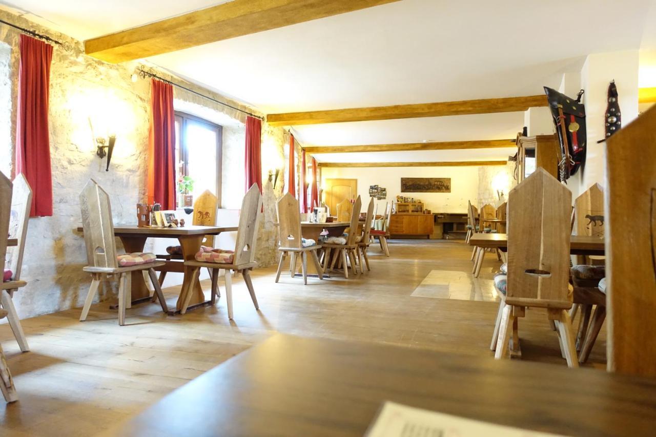 ホテル Burg Katzenstein Katzenstein  エクステリア 写真