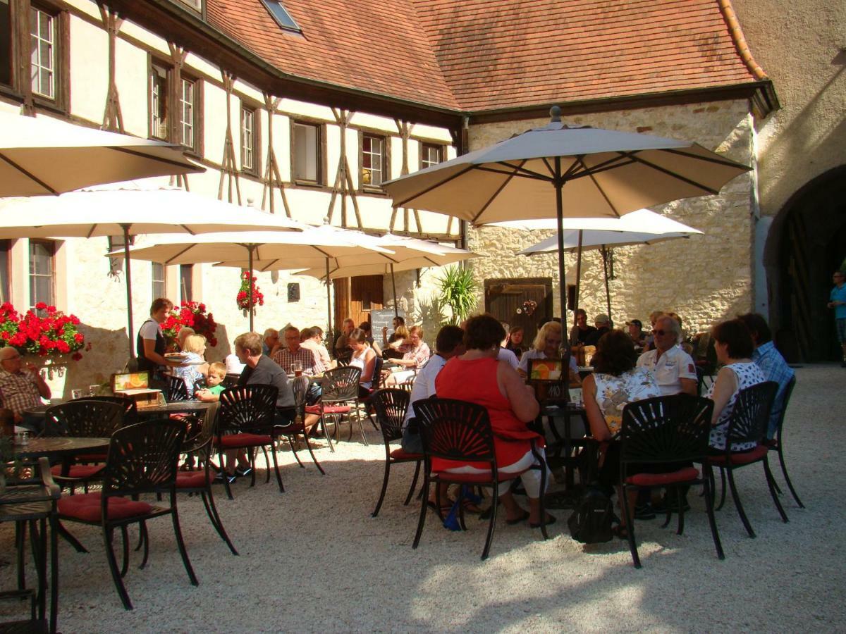 ホテル Burg Katzenstein Katzenstein  エクステリア 写真